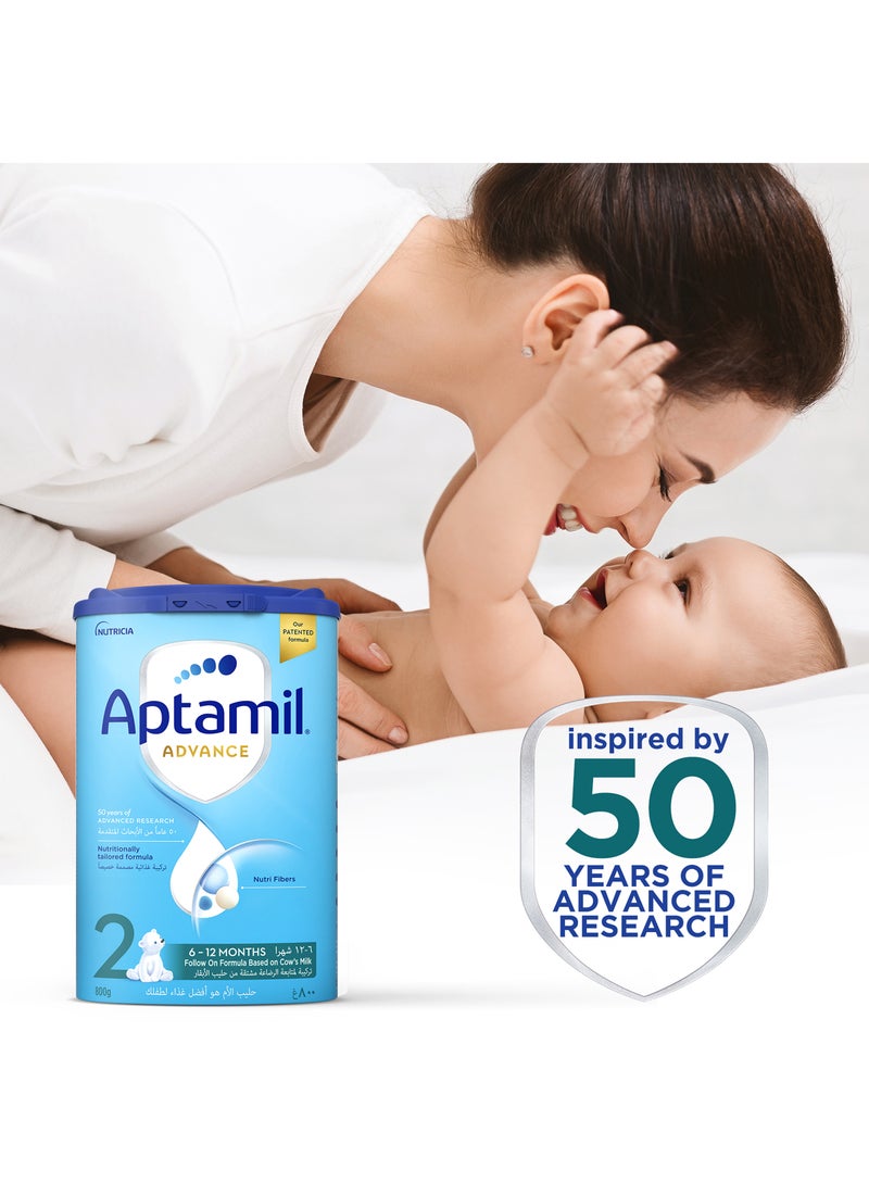 Aptamil Advance Stage 2 800grams - Image 4